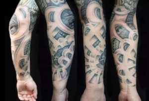 hands with tattoo.