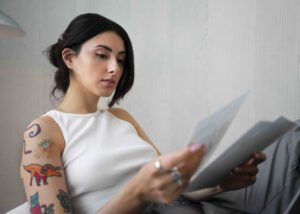 woman working indoor